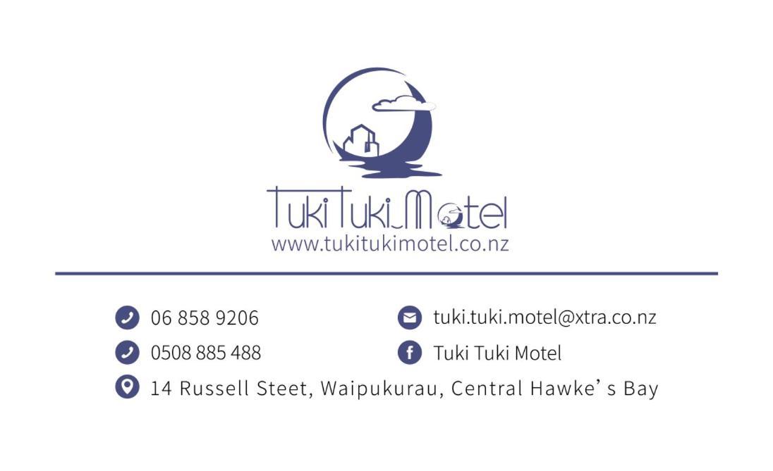 Tuki Tuki Motel Waipukurau Экстерьер фото